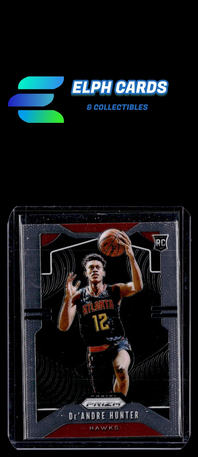 2019-20 Panini Prizm #251 De'Andre Hunter Prizms Silver
