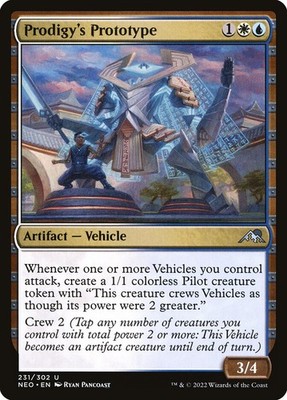 Prodigy's Prototype (231) Kamigawa: Neon Dynasty NEO MTG Magic