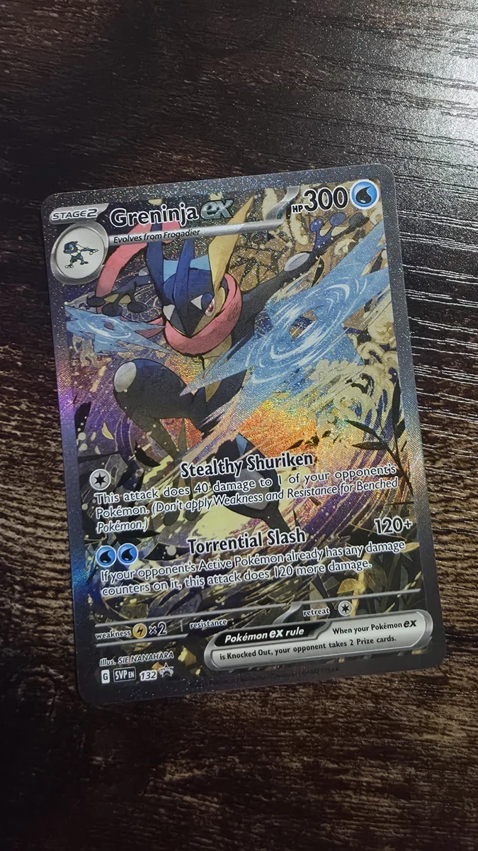 Greninja Ex 132 Sv: Scarlet & Violet Promo Cards for sale | eBay