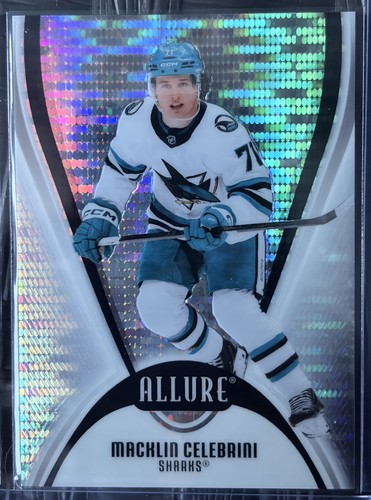 2025-26 Upper Deck Allure - Macklin Celebrini #71 Glitter Bomb
