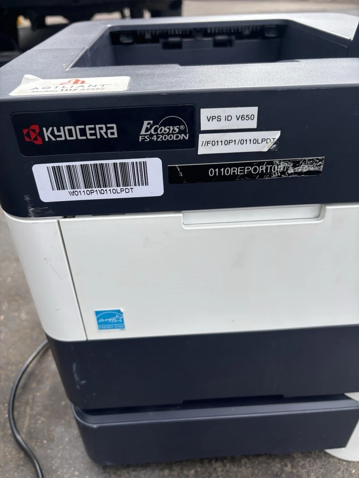 Kyocera Ecosys FS-4200DN Monochrome Laser Printer With extra paper tray - Image 2 of 4
