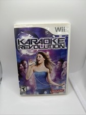 Karaoke Revolution Wii Video Game Multiplayer Konami