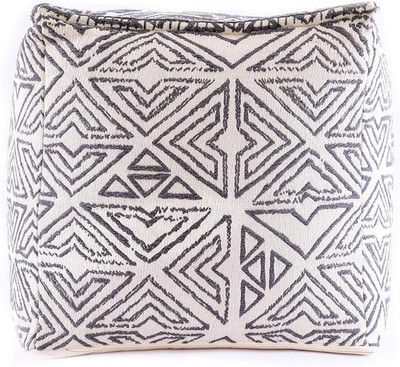 Pouf Ottoman 20x20x20 Foot Rest Stool White Cube