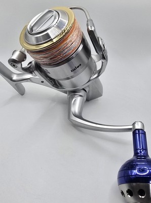 Daiwa Saltiga Blast 4500 Spinning Reel JDM Custom Power Knob Works Great