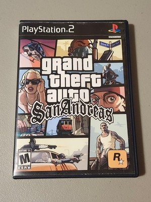 Grand Theft Auto: San Andreas (PlayStation 2, 2004) CIB