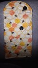 Bumble Bee Yellow Eyeglass/ Sun Shades Case Handmade USA Cotton Fabric — photo 2