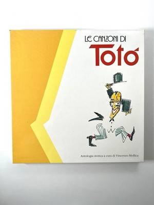 LE CANZONI DI TOTO  Volume 1 - di Vincenzo Mollica RARE BOX - CD + Picture Disc