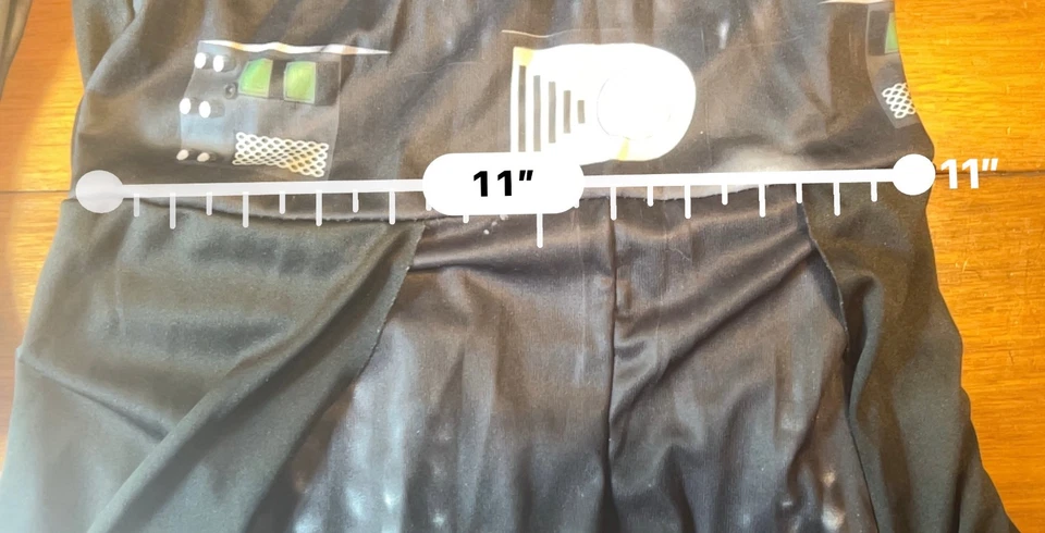 Children's Star Wars Storm Trooper Costume Size M Cape Chain Shoulders - Image 2 of 4