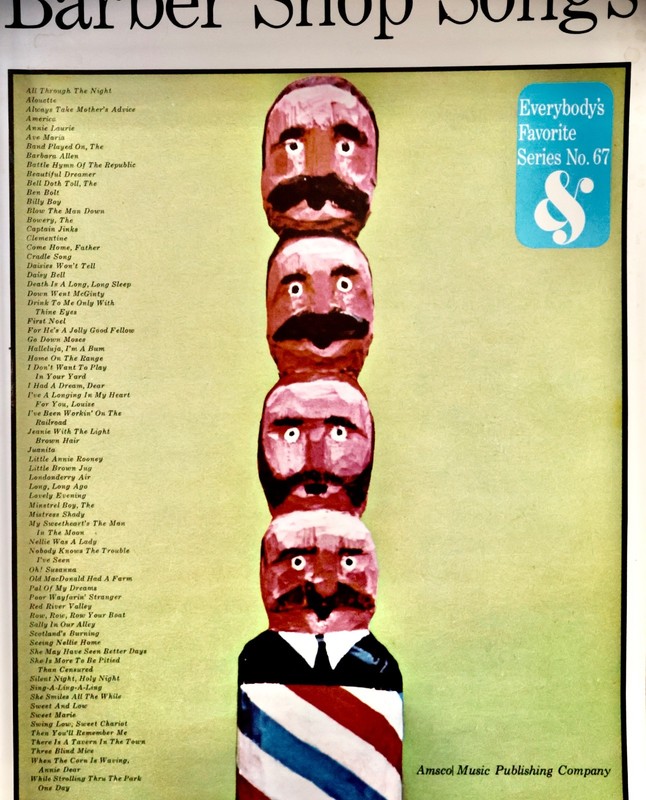 "Barber Shop Songs", Everybody's Favorite #67, 127 pages, Ansco Music  Pub ,1948