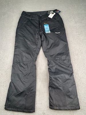 Arctix Snow Pants Womens Large Black Insulated 31' Inseam