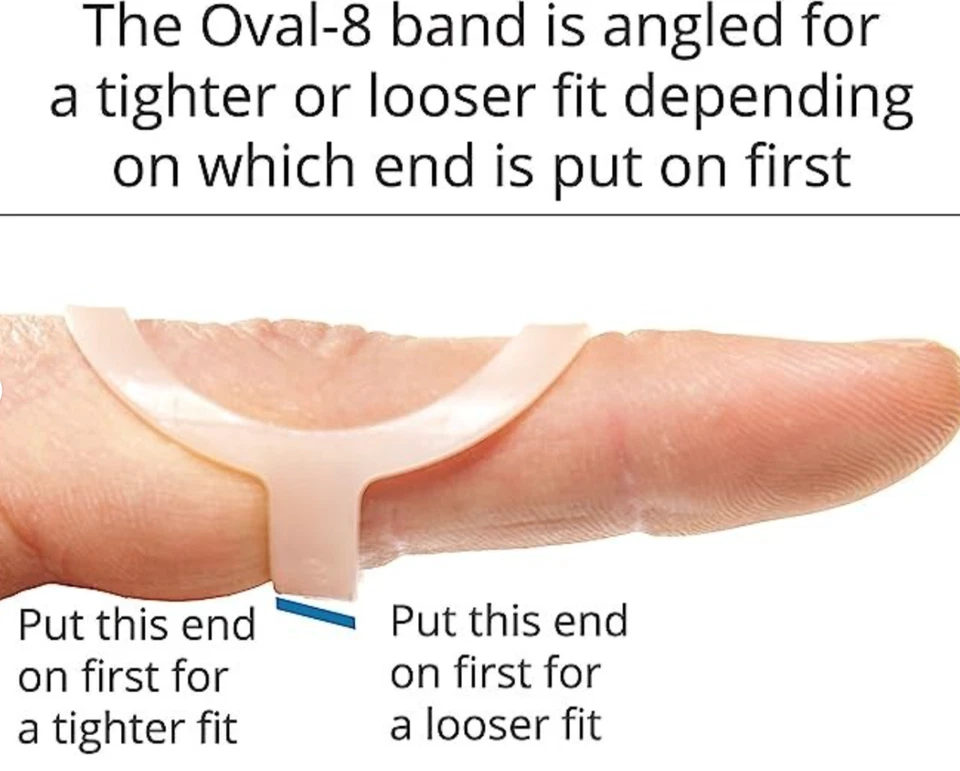 3-Point Products Oval-8 Finger Splint - Choose Your Size - Image 4 of 4
