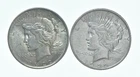 1922 & 1922-D Peace Silver Dollar $1 Bullion Collection Lot *105