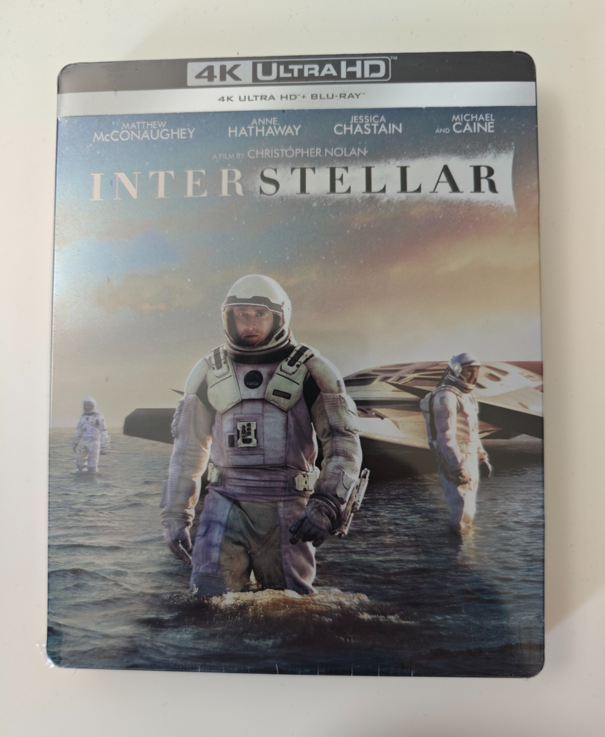 Interstellar | Limited Edition Steelbook | 4K UHD + Blu Ray | Well Packaged