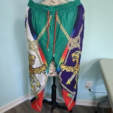 Smoke Rise Innovative Technology Cheetahs Chains colorful nylon XL pants pockets