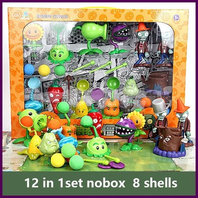 Plants vs Zombies 2 Playset Cactus Peashooter Coconut Cannon Genuine Game scene
