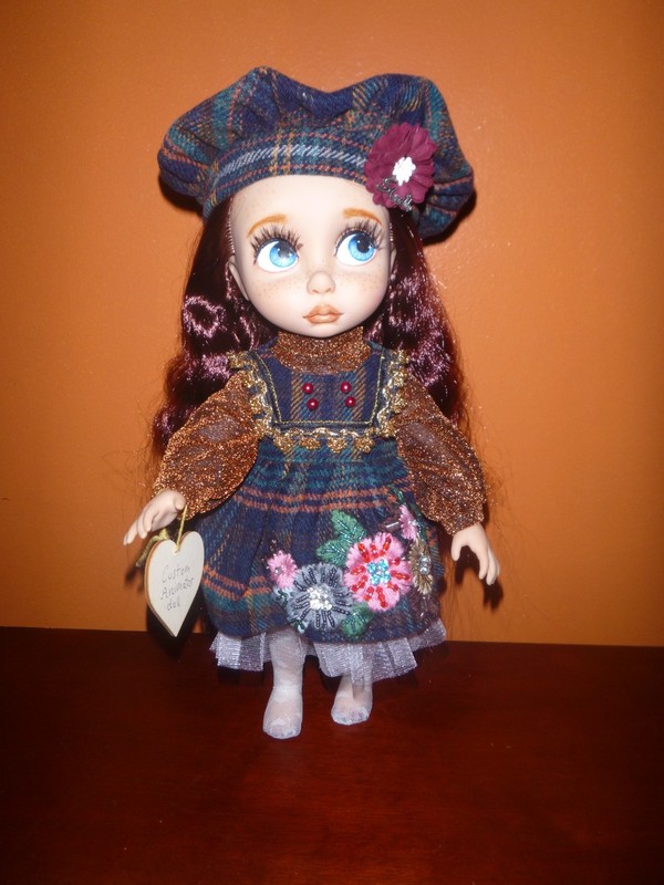 OOAK! CUSTOM-MADE ~ DISNEY ANIMATOR TODDLER ~ 5PC DOLL OUTFIT!!!