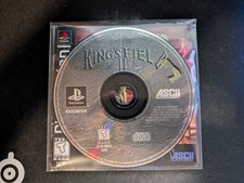 King's Field II (Sony PlayStation 1 PS1, 1996) Disc, Poster & Manual - Tested