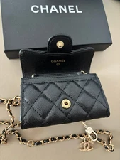 Chanel coin wallet