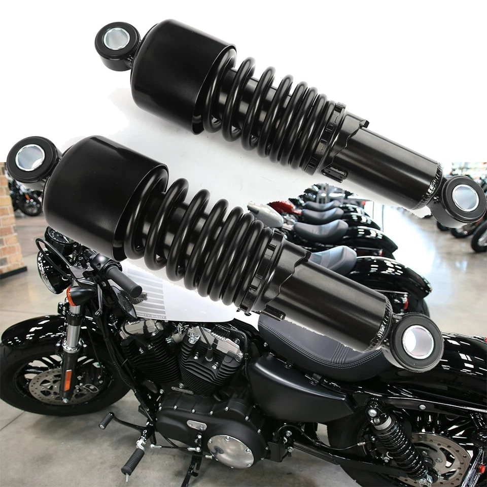 Amortiguadores traseros para Harley Dyna Super Glide Low Rider StreetBob 10,5" 10-1/2"" pulgadas Foto 2 de 4
