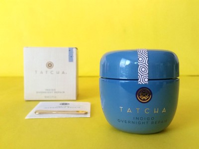 NIB/SEALED) Tatcha INDIGO OVERNIGHT REPAIR (1.7 OZ) Redness Reducing Moisturizer