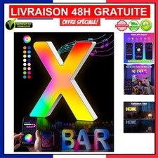 Kit Lettres Lumineuses Dimmables - Décoration Interactives pour Événements