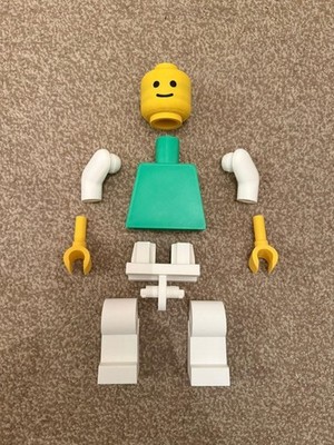 Individuelle 3D-gedruckte Ziegelmann Figur - personalisierte Schreibtischdeko