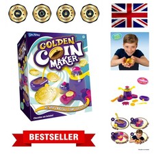 Golden Coin Maker: Craft, Melt & Stamp Delicious Chocolate Coins - 12 Stamps!