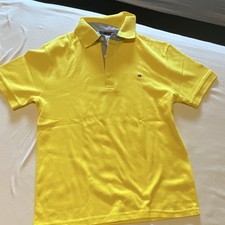 Tommy Hilfiger Herren Polo gelb Kurzarm Gr. M...