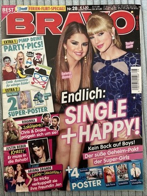 BRAVO 28/2013 Selena Gomez Taylor Swift Miley Cyrus Emma Watson Ariana Grande