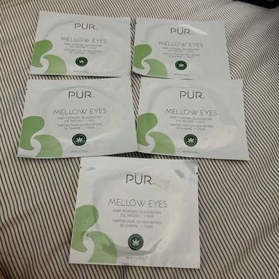 5 - Pur Mellow Eyes Hydrogel Rejuvenating Eye Patches 1 pair Each Pack New