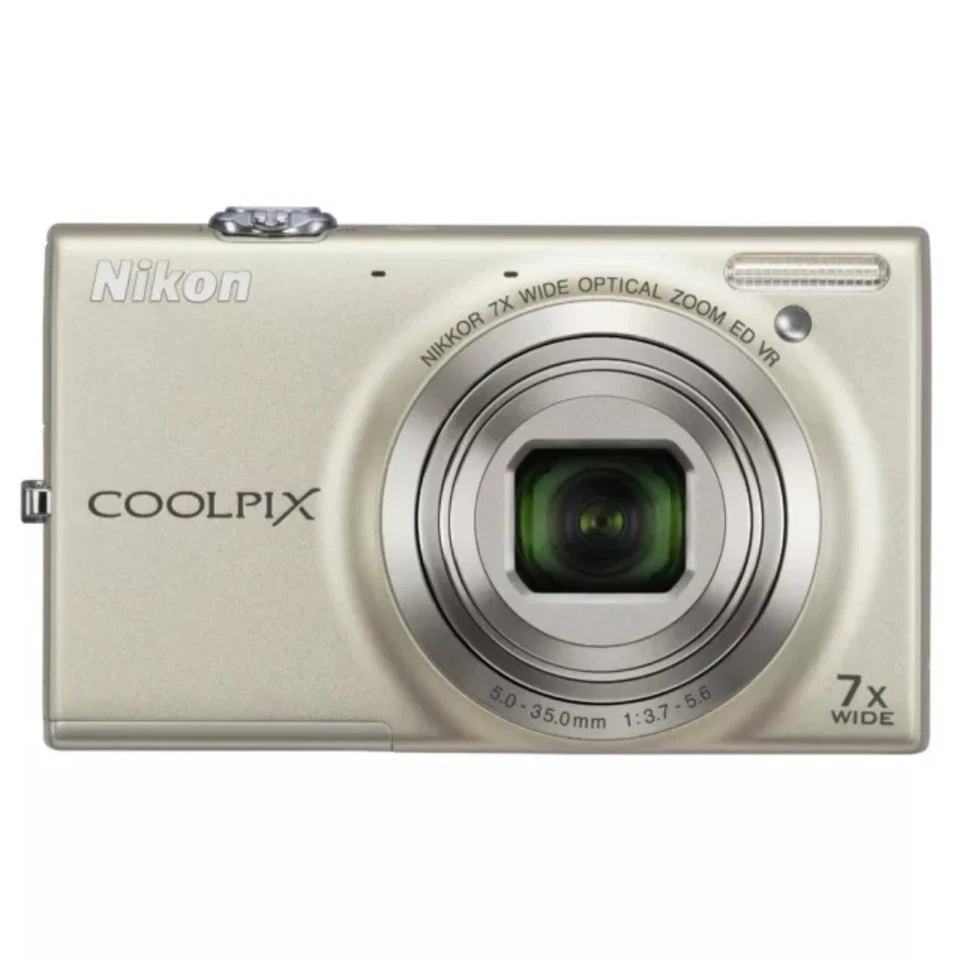 Nikon COOLPIX S6150 Digitalkamera 16,0 Megapixel, eingebauter Lautsprecher, Rot - Bild 3 von 4