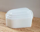 Vintage Art Deco Milk Glass Wall Sconce Light Shade
