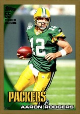 2010 Topps #150 Aaron Rodgers Gold #/2010