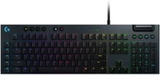 Logitech - G815 LIGHTSYNC Full-size Wired Gaming Keyboard - Carbon - 920-008984