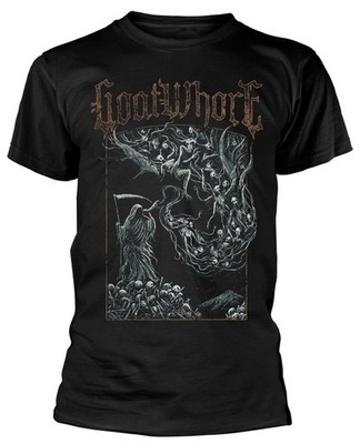 Goatwhore Harbinger schwarzes T-Shirt NEU OFFIZIELL