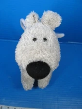 Ollie Dog Plush Purse 14" Gray Handles North American Stuffed Animal Bag 2322