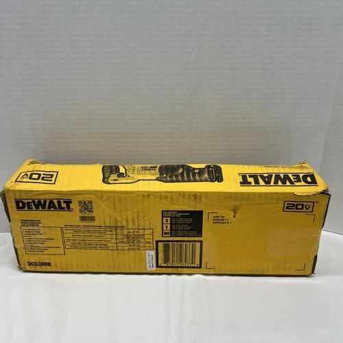 DEWALT 20V MAX Li-Ion Cordless Reciprocating Saw (Tool Only) New DCS380B - Picture 2 of 2