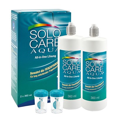 Solo Care Aqua 2x360ML All-in-One Lösung von Menicon