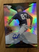 2021 Panini Chronicles - Titanium Autographs #6 Deivi Garcia (AU, RC)