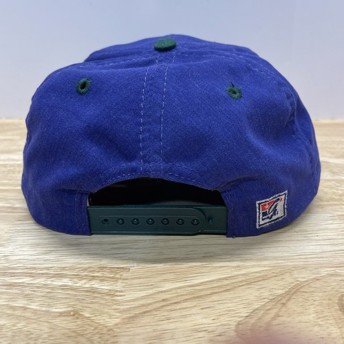 Vintage 1996 Atlanta Olympics Torch Logo Snapback Cap, Hat Purple Green 100 Year - Picture 4 of 11