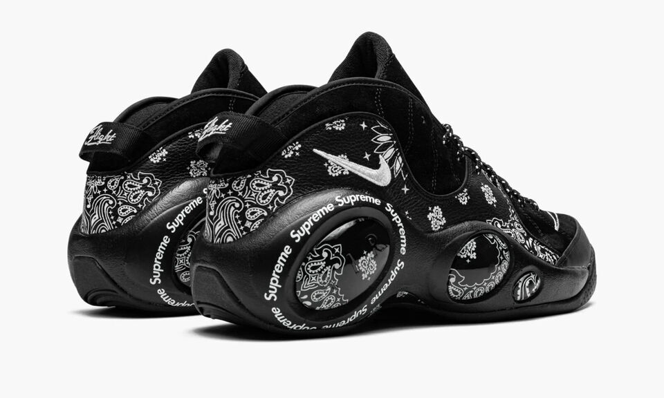 Supreme × Nike Air Zoom Flight 95 SP Black White DJ8604-001 Men's