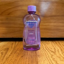JOHNSON'S Baby Oil LAVENDER CLINICALLY Mildness 14 Oz Discontinued Rare 75 Full