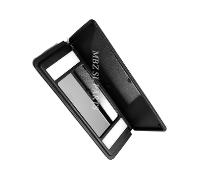 Black Sun Visor With Vanity Mirror For Mercedes R129 SL500, SL320, SL600 - OEM Style 7 thumbnail image
