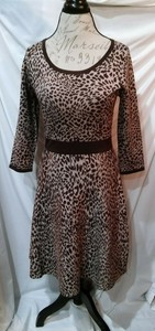 nina leonard sweater dress