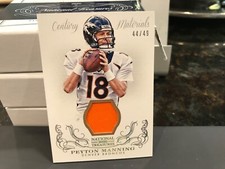 National Treasures Century Materials Jersey Broncos Peyton Manning 44/49  2013