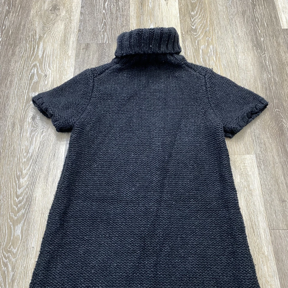 GAP Turtleneck Black Lambs Wool Angora Blend Maternity Sweater Women's M - Image 3 of 4