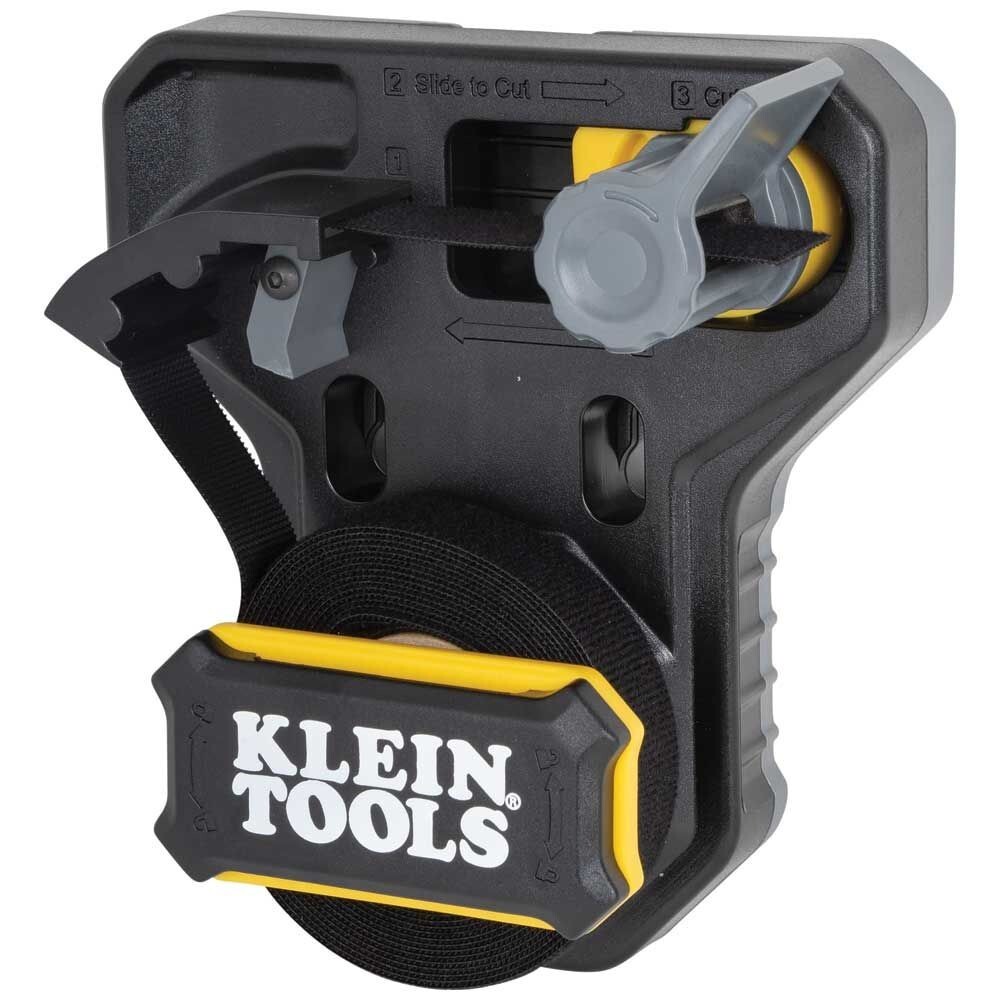 Klein Tools 450-900 Hook and Loop Tape Dispenser, Versatile Cable Ties, Custom-image