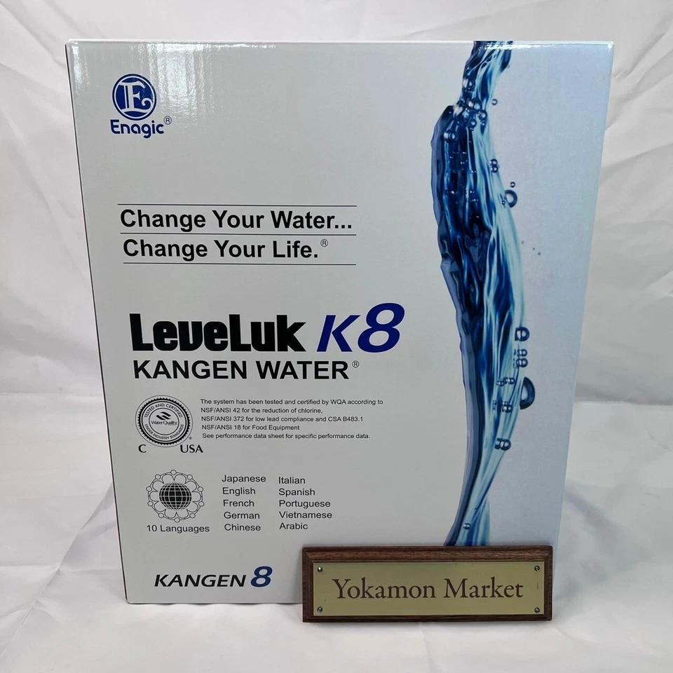 Enagic Kangen Alkaline Water Filtration Ionizer Machine LeveLuk K8 New in Stock - Image 4 of 4
