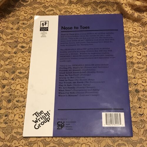 Nose to Toes by JoAnne Nelson The Wright Group Primarily Health 1st ed. - Picture 2 of 11