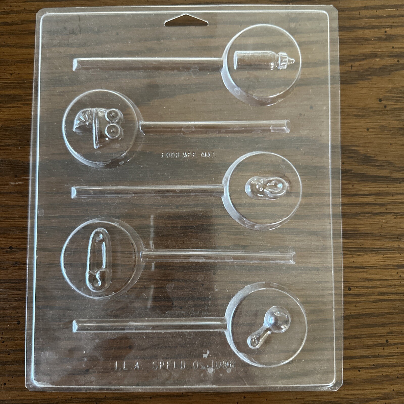 Baby Boy Or Girl Rattle Chocolate Candy Mold  Lollipop Rattle, Carriage, Bottle